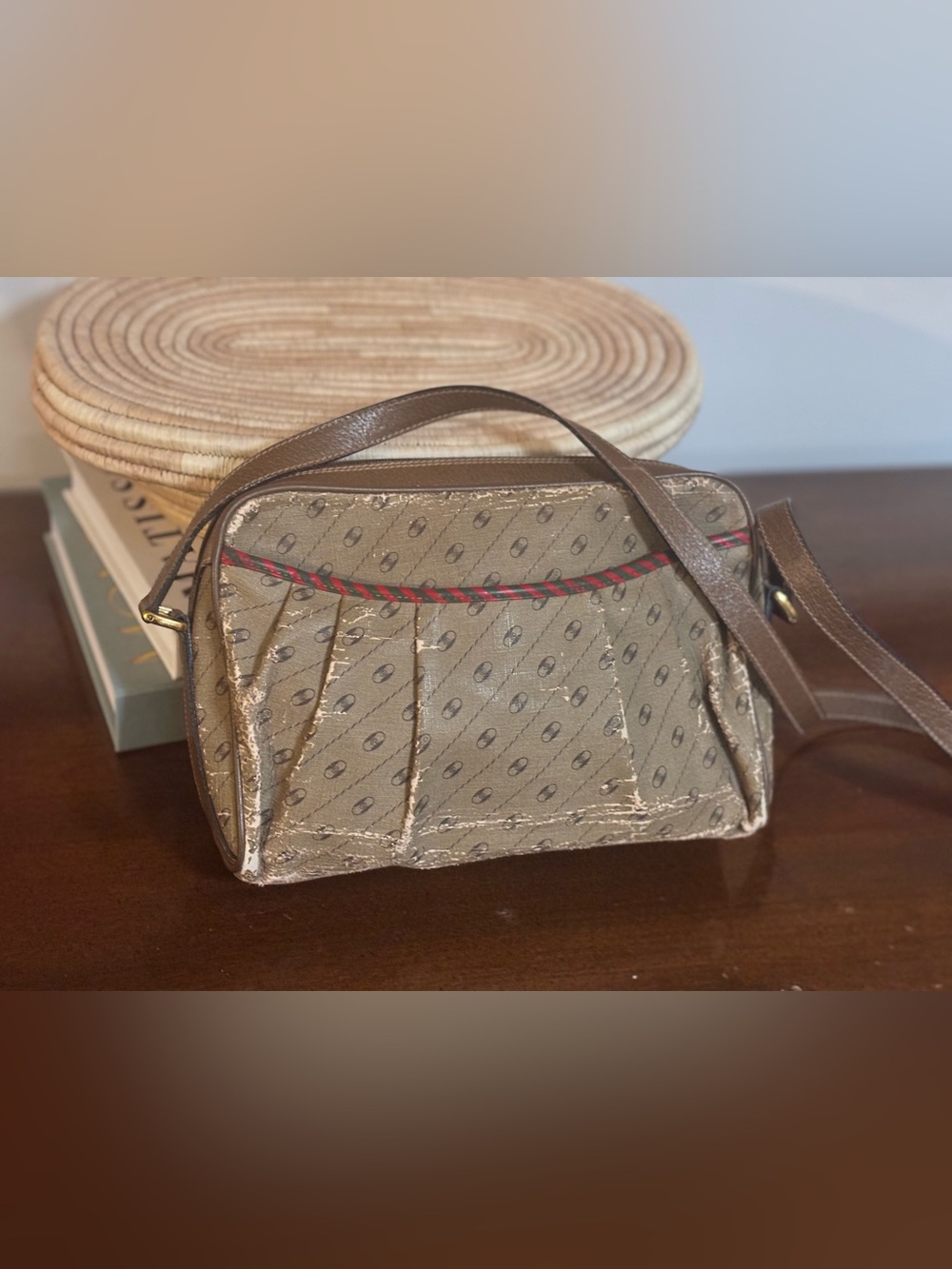 Vintage Gucci Accessory Collection GG Canvas Project Crossbody